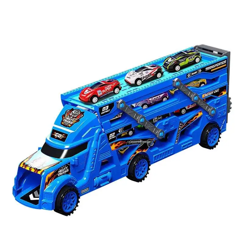 

Transport Carrier Truck Toy Toy Car Carrier Truck Vehicle Carrier Folding Toy Car Carrier Truck Birthday Gifts Car Transporter