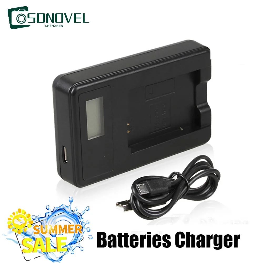 

USB Cable LCD Battery Charger NB-10L NB10L Recharge For Canon Powershot G15 G16 G3X G1X SX40 HS SX50 HS Digital Camera CB-2LCC