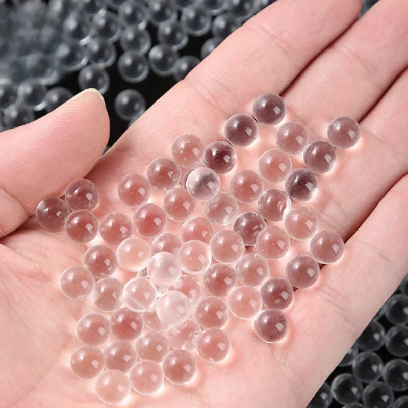6mm 8mm High-precision Solid Colored Bead Glass Ball Slingshot Ammo Catapult Shooting and Hunting Laboratory Equipment Fish Tank Accessories