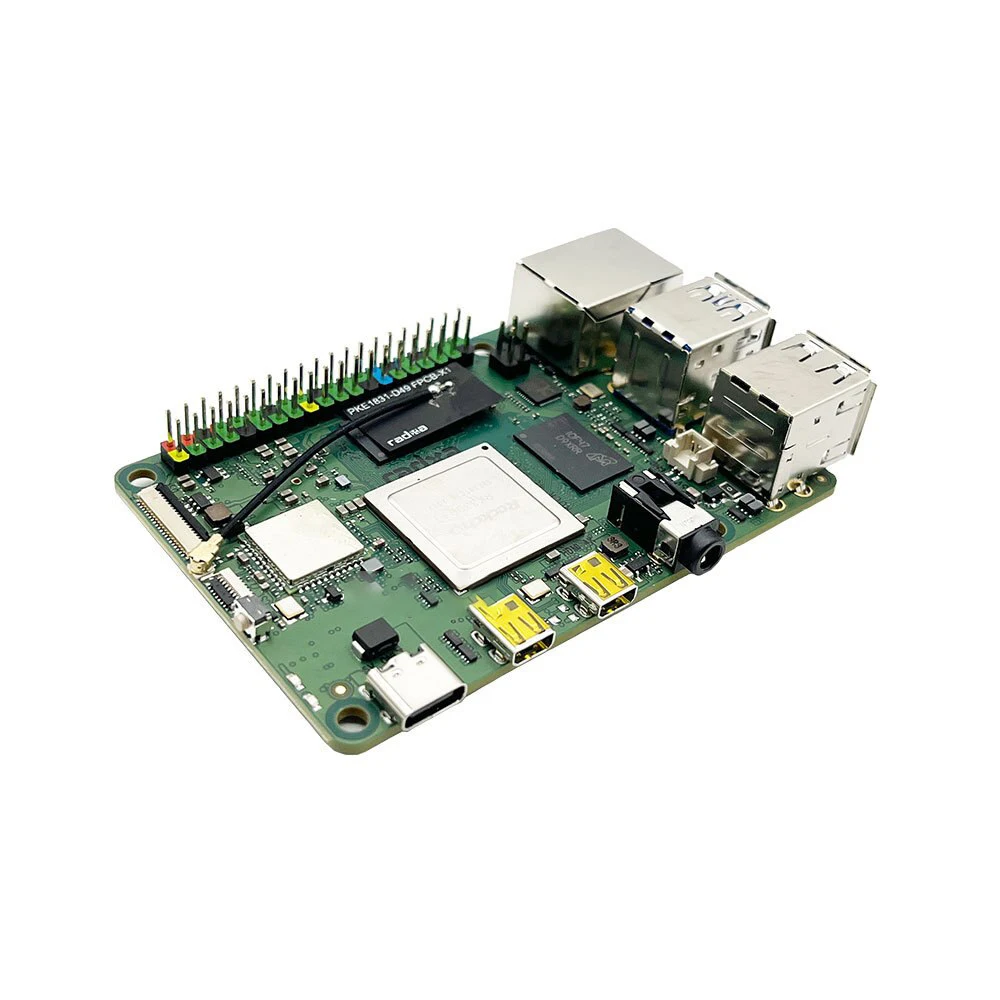 Smartfly ROCK Pi 4C ÷ ̱  ǻ, ȵ̵ 11,   20.04,  ý , 4GB SBC Ĩ RK3399 -T