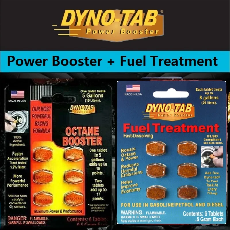 Fuel Saver Diesel Additive Catalytic Cleaner Engine Repair Additive Octane Booster Dynotab Fuel Treatment Boost Octane Reduce Carbon Deposits Increase MPG Power Strength Help Improe Fuel Economy Made in USA