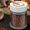 600/950ml Great Sealed Tank Convenient Airtight Container Safe Mildew-proof Electric Vacuum Coffee Beans Glass Canister 2