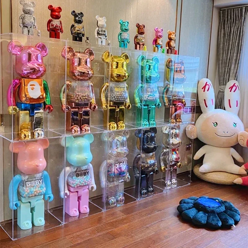 Bear-brick1000% Violent Bear Living Room Decoration, Trendy Violent Bear Doll, 70 Cm High, 1:1 Restoration of High Quality 3