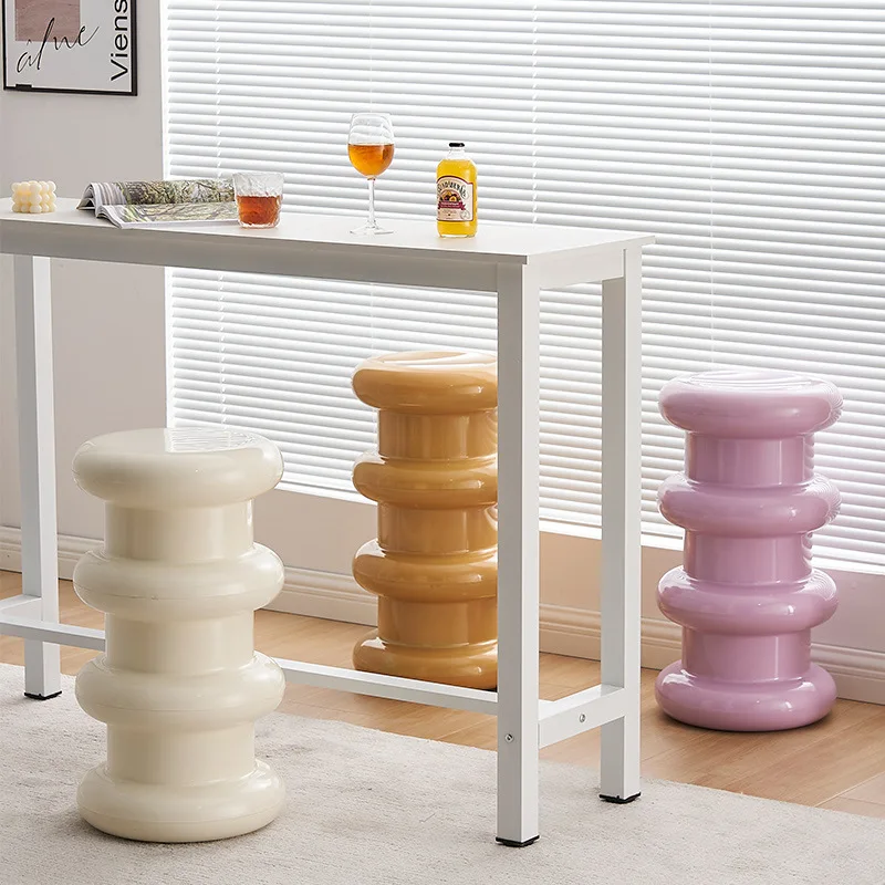 Pool Stools Hourglass Stool, Prevent Bumps Wear Hourglass Shaped