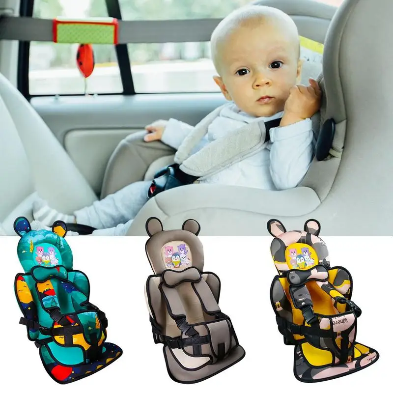 

Kid Safety Seat Universal Car Seat Cushion Booster Seat For Car Seats Protection And Travel Accessories For Kids 0-12 Months