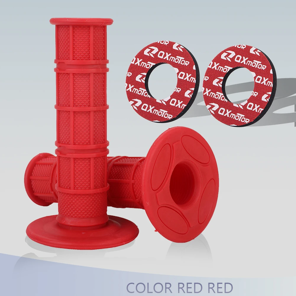Enhanced Black MX Gel Rubber Handlebar Grip