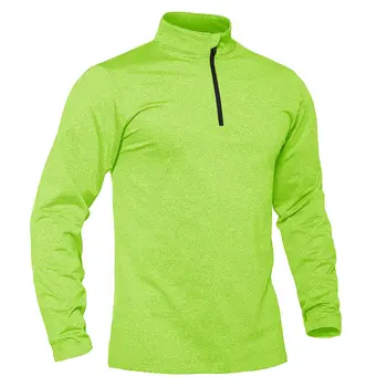 Sudadera de Jogging con Cremallera Media Chándal Cuello con Cremallera Camiseta Tipo Pulóver para Hombre Golf Sudadera Cremallera 1/4 SYT01 7