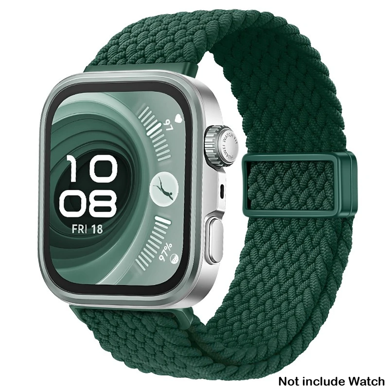 Magnetic Nylon Loop Strap - Elastic Braided Watchband Bracelet