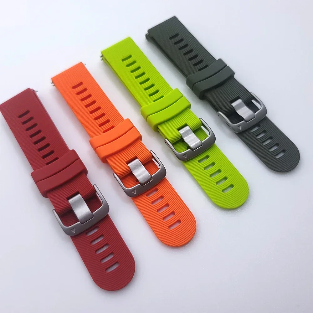 Quick Release Sport Silicone Band - 20mm Strap Bracelet
