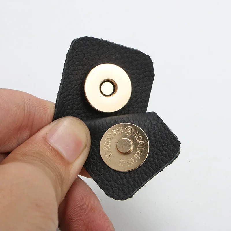 Thin Magnetic Snaps Purse Double Rivet Closures Round Clasp Stud handbag snap buttons Craft Accessories Wallet Accessories 14m
