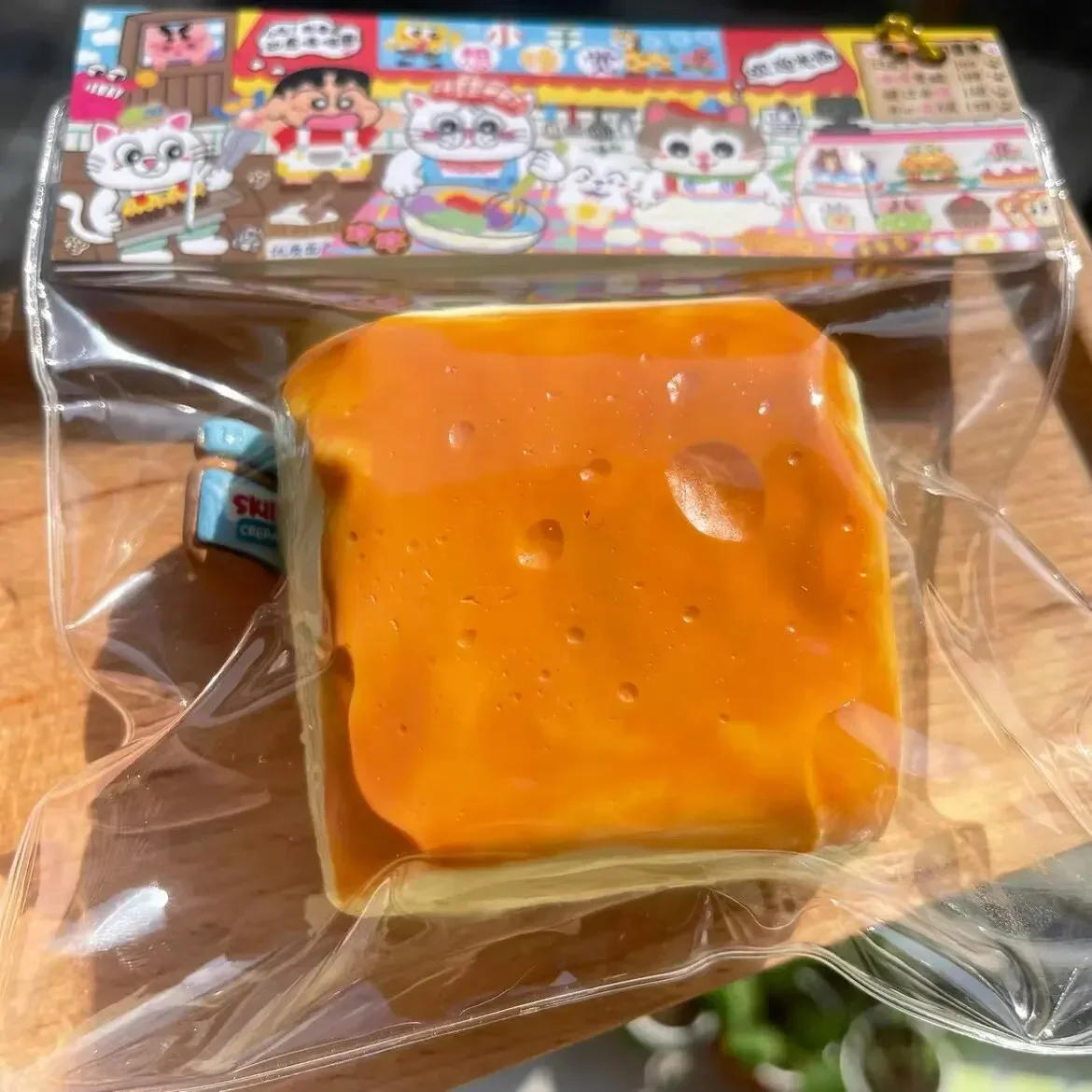 Squishy Silicon Mochi Toy Aba Squishy Mushy Soft Muddy Feel Big Caramel Toasted Hawaii Honey Bread Toast Stress Release Gift