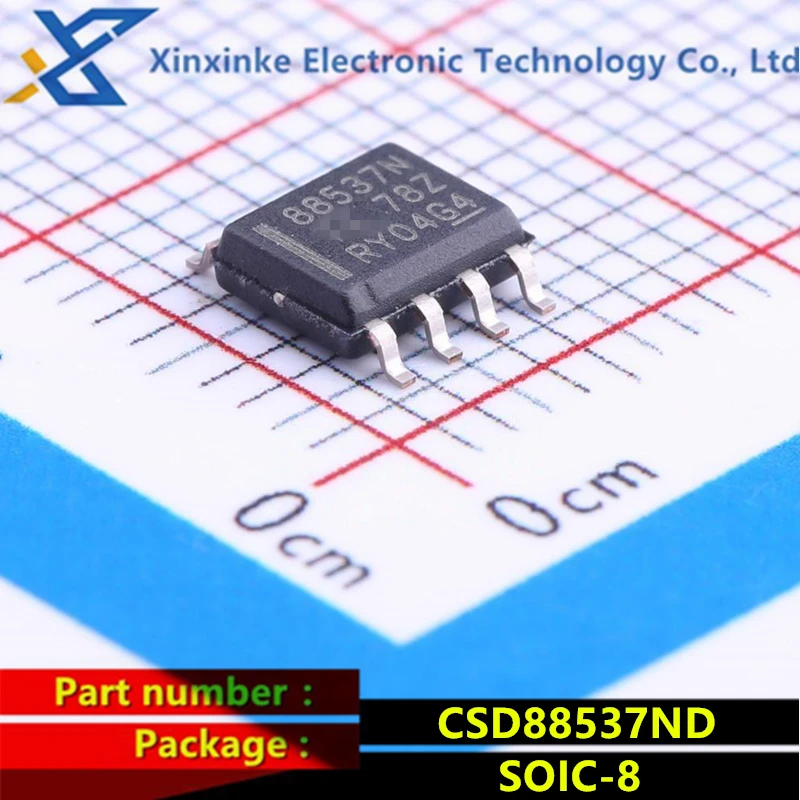

CSD88537ND SOIC-8 MOSFET 60-V Dual N-Channel Power MOSFET