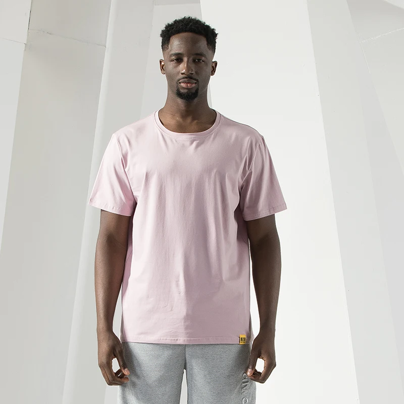 

New Arrival High Quality Men's T-shirts Casual Ice Silk Cotton Quick Drying for Outdoor Running Plus Big Size M-5XL