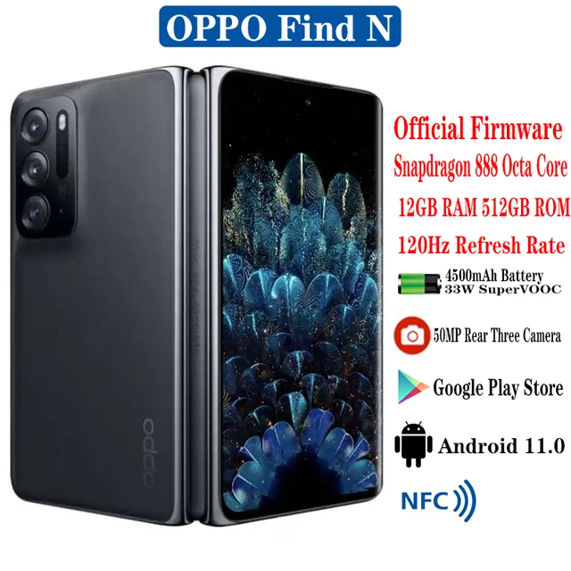 Original Official New Folding Flagsh Oppo Find N Foldable 5g