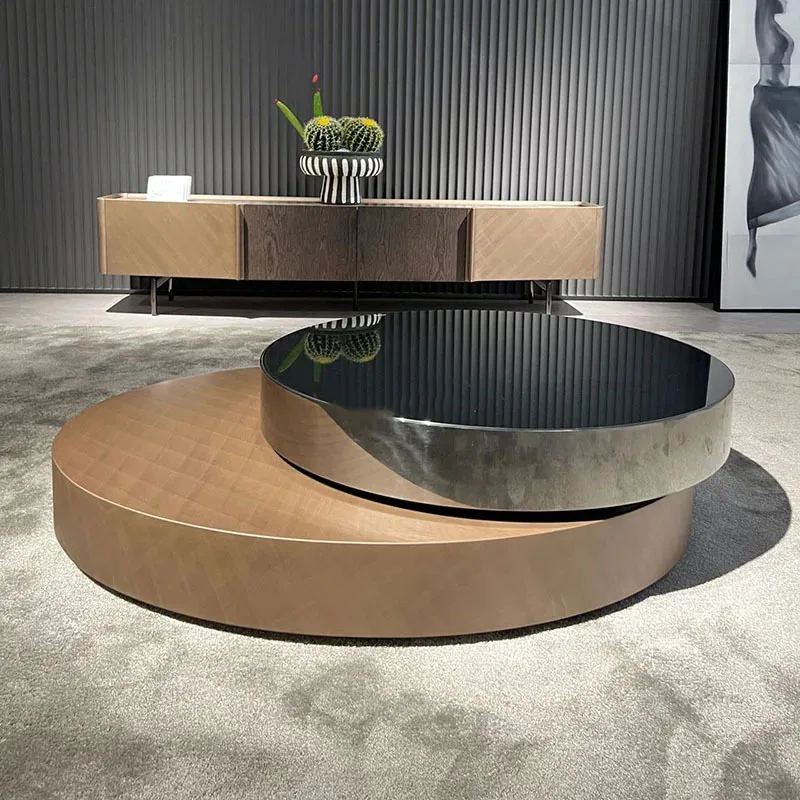 

Minimalist Unique Coffee Table Leisure Japanese American Organizer Coffee Tables Natural Muebles Para El Hogar Balcony Furniture