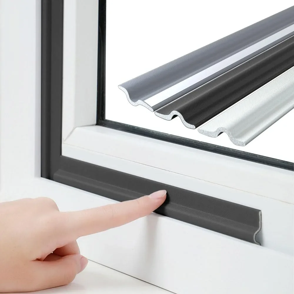 Window Door Sealing Strip Seam Windproof, Soundproof, Self-adhesive Sealing Strip Temperature Resistant, Wind Resistant