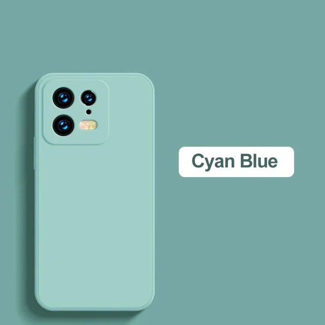 thumbnail image 1 of Liquid Silicone Square Case For Xiaomi Mi 13T 12T 11T 10T Pro 12 11 Lite 5G NE Capa For MI 13 12 11 Ultra Shockproof Phone Cover, 1 of 5
