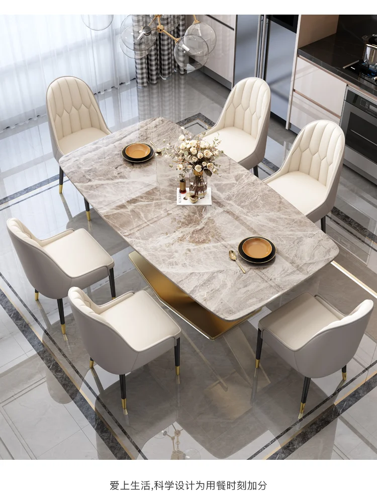 Description Picture 4 of itemStudy Unique Items Dining Table Waterproof Nordic Mobile Room Dining Tables Kids Space Saving Mesas De Jantar Home Furniture