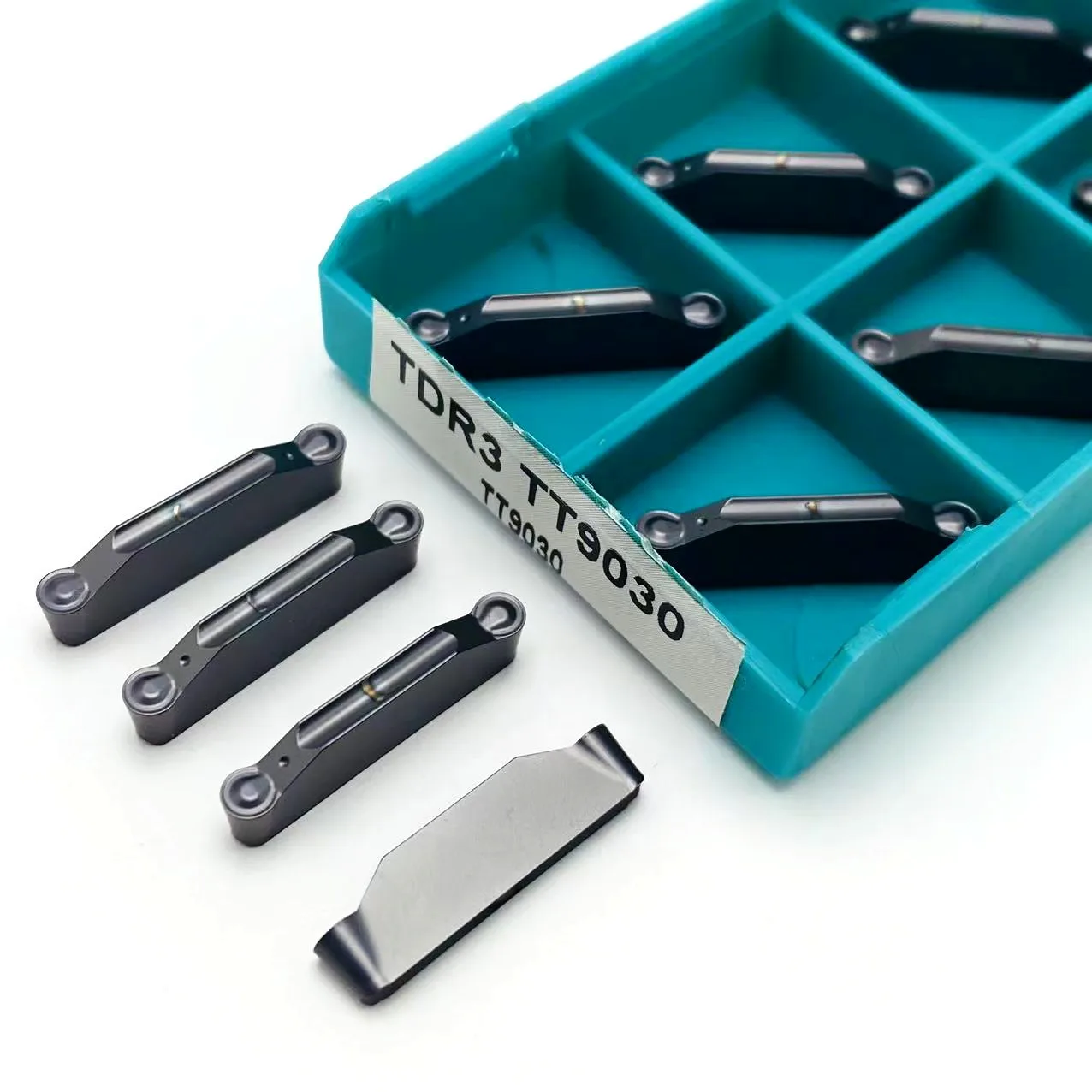 10PCS TDR3 TT9030 TDR2 TT9030 TDR4 high quality carbide slotting blade slotting lathe tool CNC