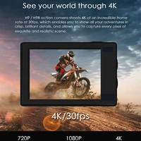 Ultra HD 4K Action Camera H9R WiFi 12MP 2" LCD 30M  Waterproof 170D Remote Control Helmet Bicycle Video Camera Outdoor Sport Cam - Image 2