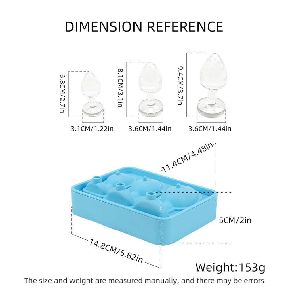 Adult Prank Ice Cube Mold Trays Fun Shapes Reuseable Silicone Ice Cube Molds Chilling Whiskey Cocktails Juice Drink ice cube mold