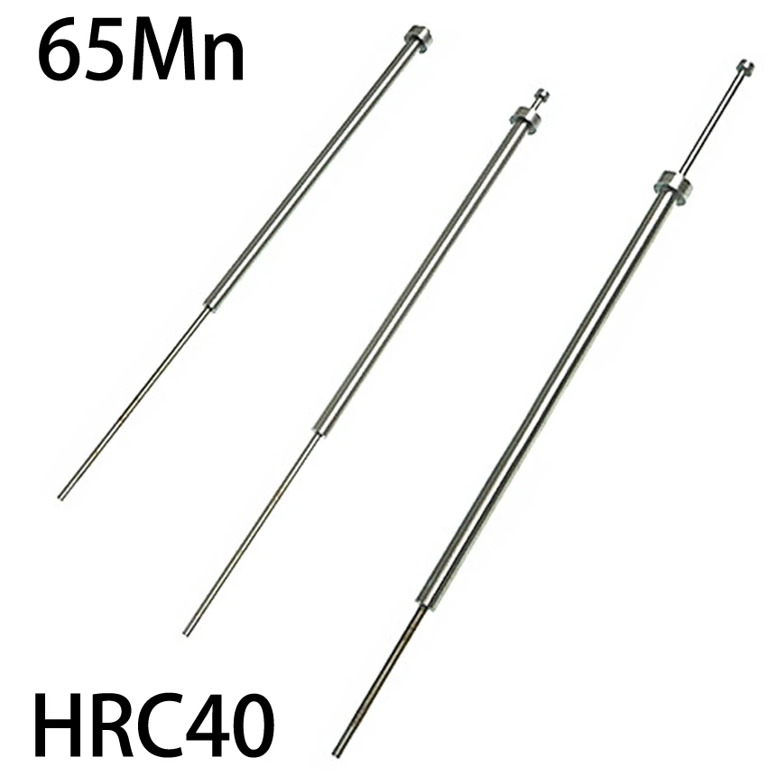 Comprimento 65mn Hrc40 em Linha Reta Molde de Injeção Plástico Perfurador Pino Através da Luva do Ejetor 1.8*4 mm 1.8*5 mm 60 70 80 90 100 110 120 140 mm