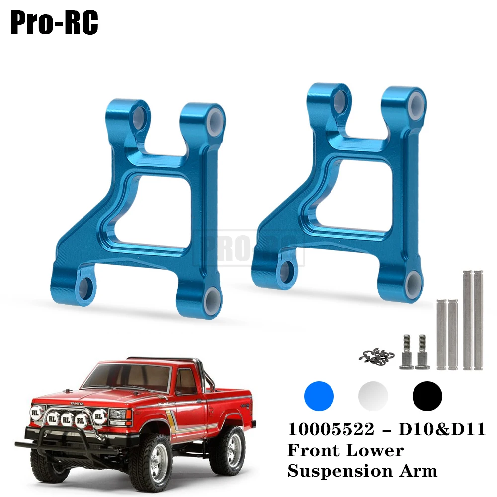 

2 шт. Передняя Нижняя подвеска рычаг из алюминиевого сплава обновленные детали для радиоуправляемой модели автомобиля 1/10 Tamiya CC01 CC-01 D10 D11