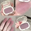 Monochrome Mud Blusher Contour Matte Natural Cheek Tint Purple Taro Low Saturation Waterproof Soft Contouring Cream Cosmetics 1