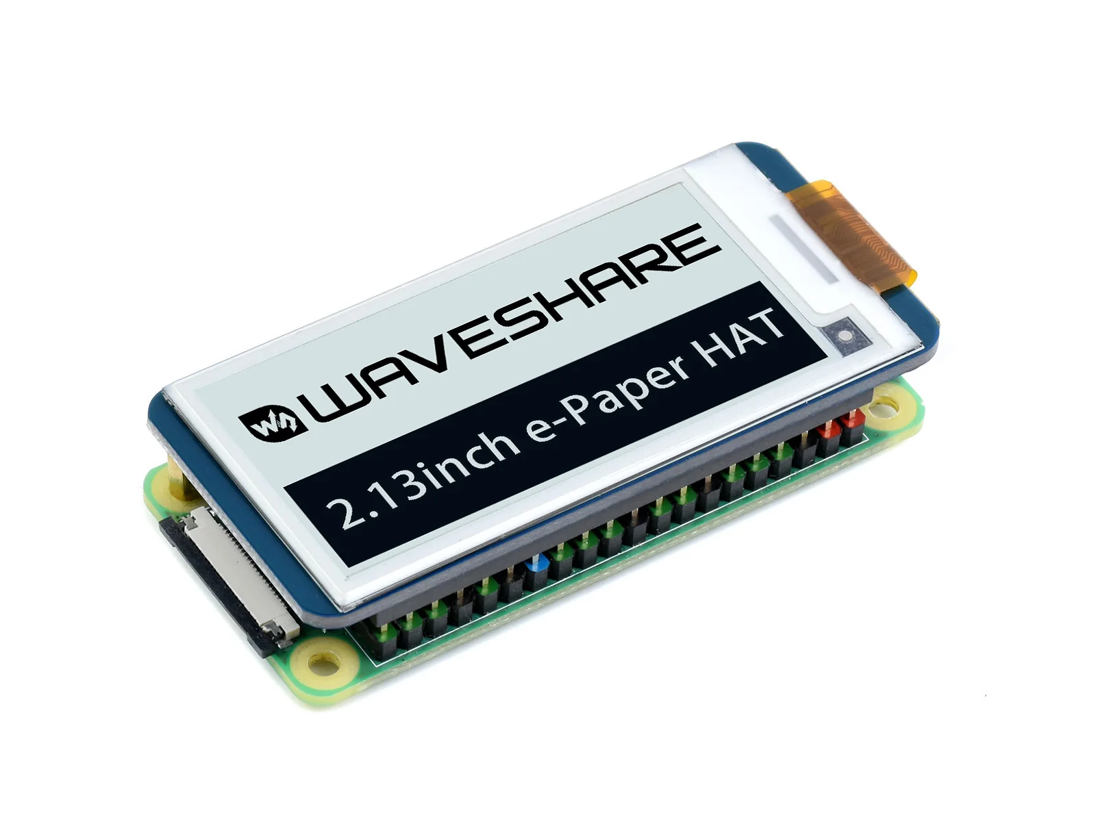 

Дисплей электронных чернил Waveshare 2,13 дюйма для Raspberry Pi 250x122 с интерфейсом SPI и низким энергопотреблением