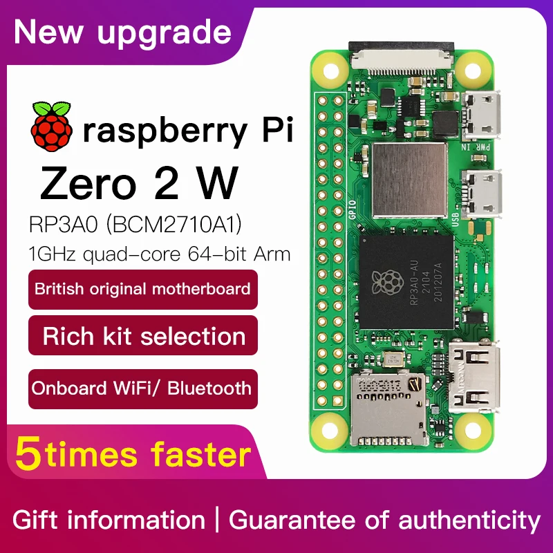 Placa-de-Desenvolvimento-com-Ecr-Raspberry-Pi-Zero-W-WH-Motherboard ...