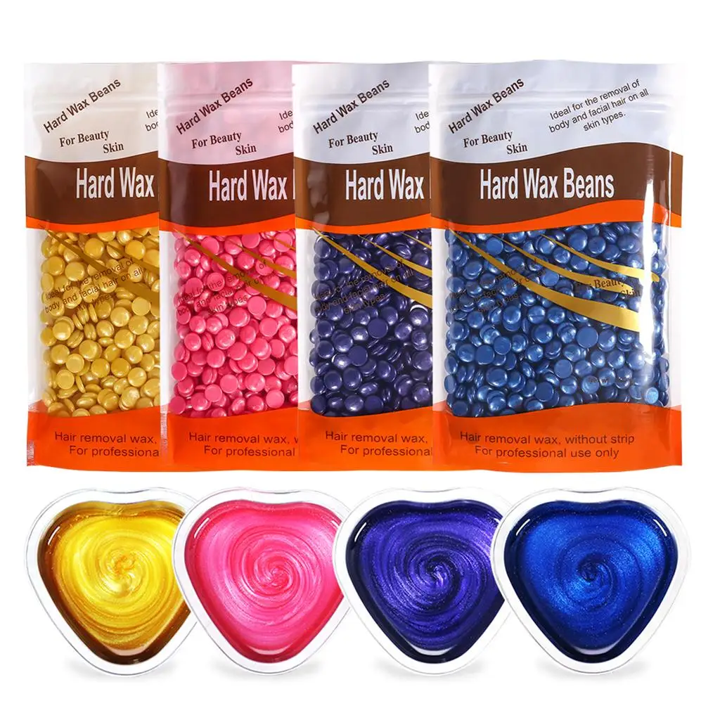 

300g , Wax , Hair Removal Depilatory Wax European Beads for Women Men - Golden/Rose/Lavender/Chamomile Optional