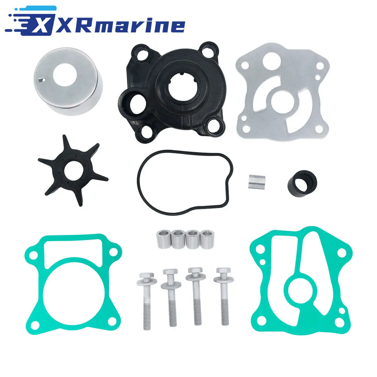 06193-ZV5-020 Water Pump Impeller Repair Kit for Honda Marine 4 Stroke Outboard 35 40 45 50 HP Motor 06193-ZV5-010 06193-ZV5-000 carburetor gasket repair kit for honda gcv135 gcv160 hrb425c hrb475c hrb476c hrb536c hrg536engine lawn mower motor carby replace