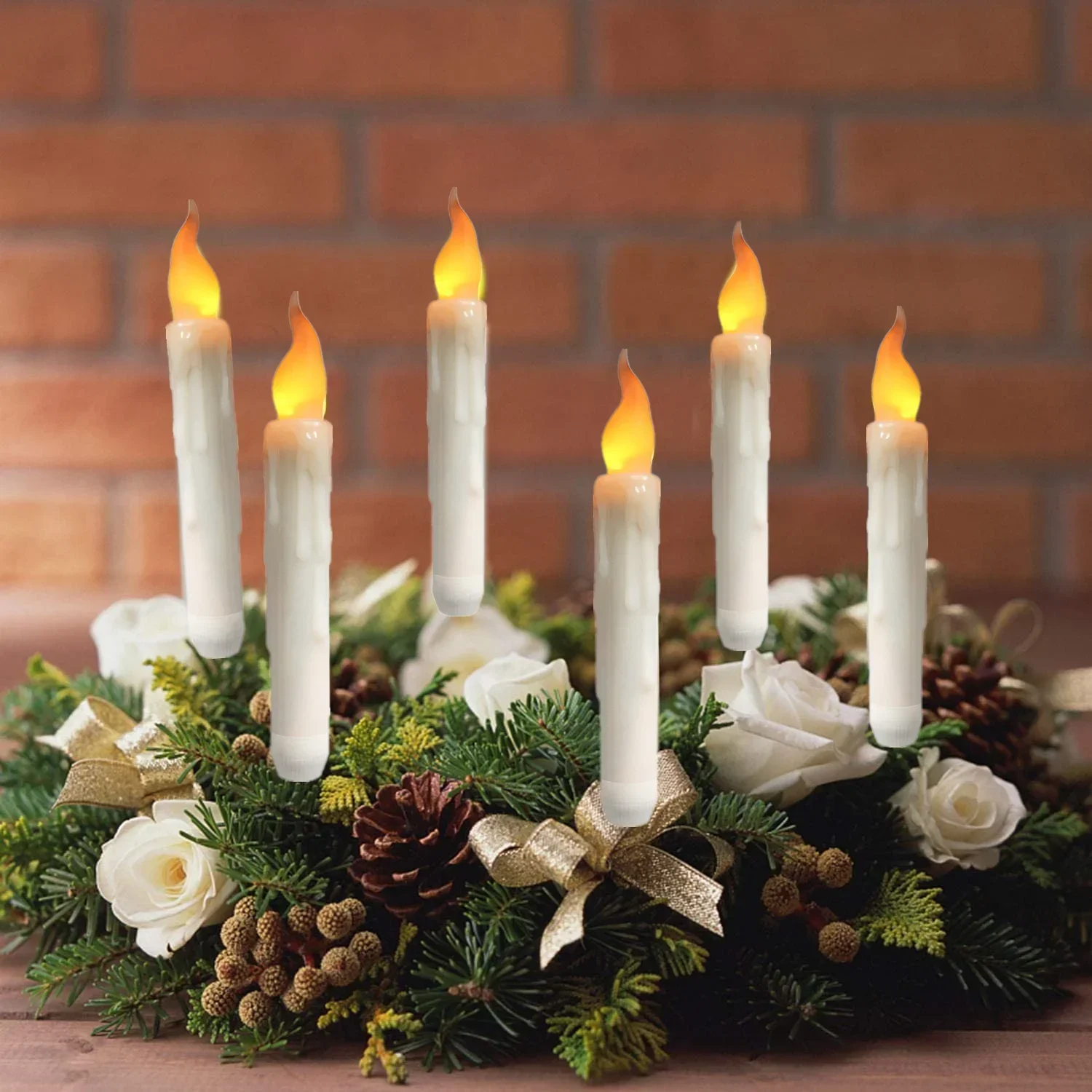Lampe chauffe-plat sans flamme avec abat-jour en papier, LED Tytive, à  piles, ci-après les, mariage, Leon, Halloween, Noël