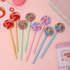 24Pcs Wholesale Creative Simulation Lollipop Modeling Neutral Pen Student Gifts Prizes Creative Stationery gel pens 2