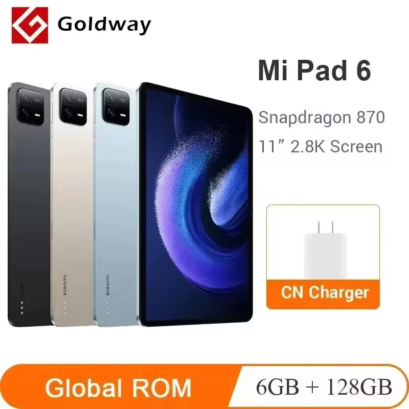 Xiaomi Pab 6. Ram 6GB, Rom 128GB（Xiaomi Pad 6 6GB RAM 128GB Wi-Fi 