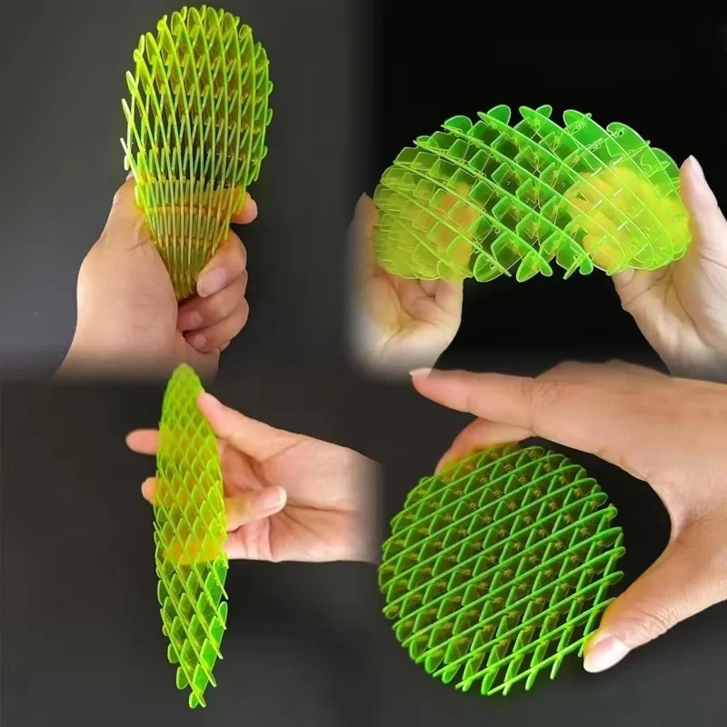Fidget Worm Toy Six Sided Small Worm Decompression Stress Relief Kids Hand Relief
