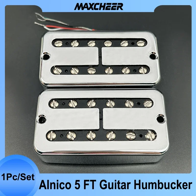 Pickup Humbucker Dual Coil Per Chitarra Elettrica - Alnicov Con Asta In Acciaio Da 57mm Nero - Foto 9