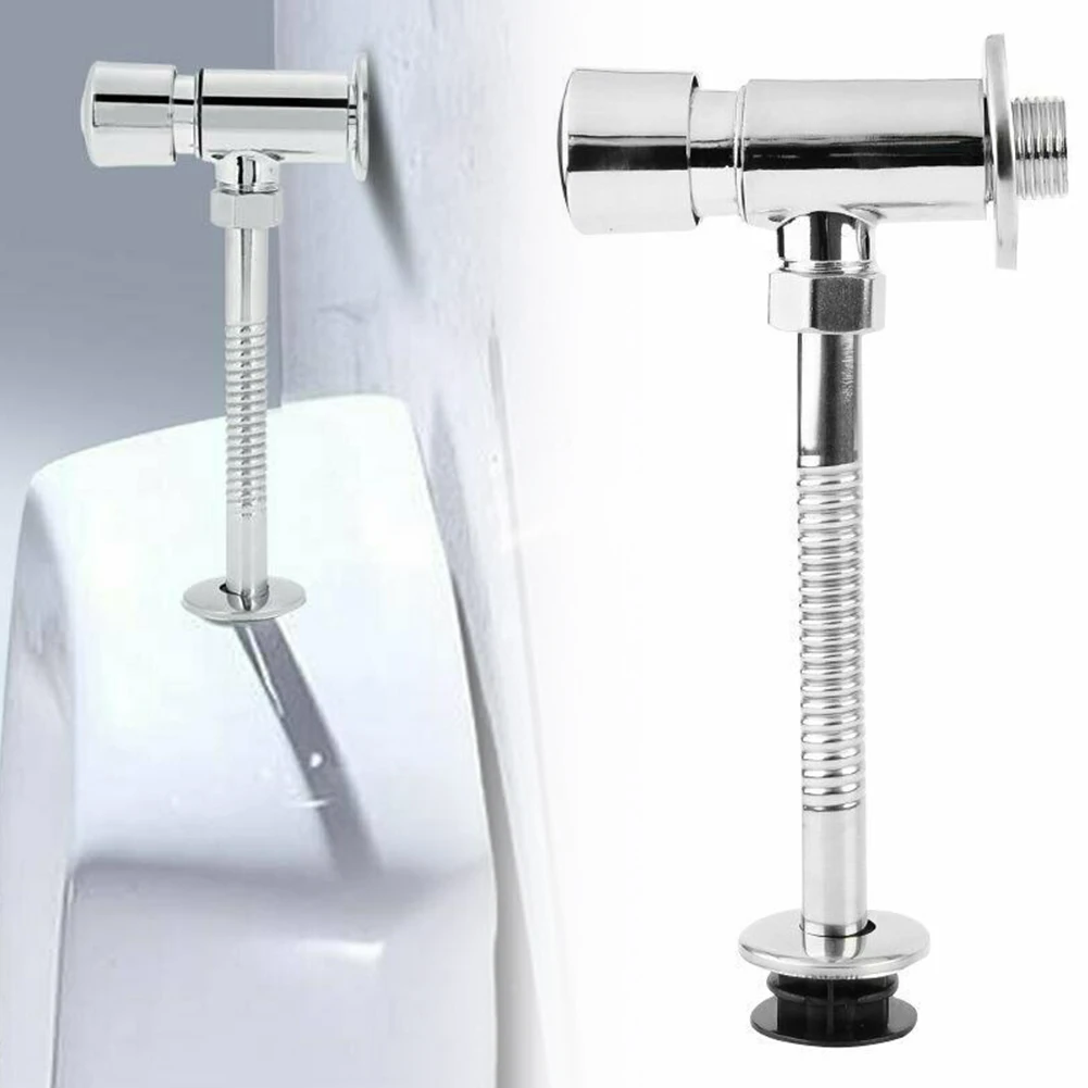Toilet tank accessories 1Pc flush valve DN15 toilets urinal flush valve manual pressure washer for home hotel apartment bathroom tool accessories