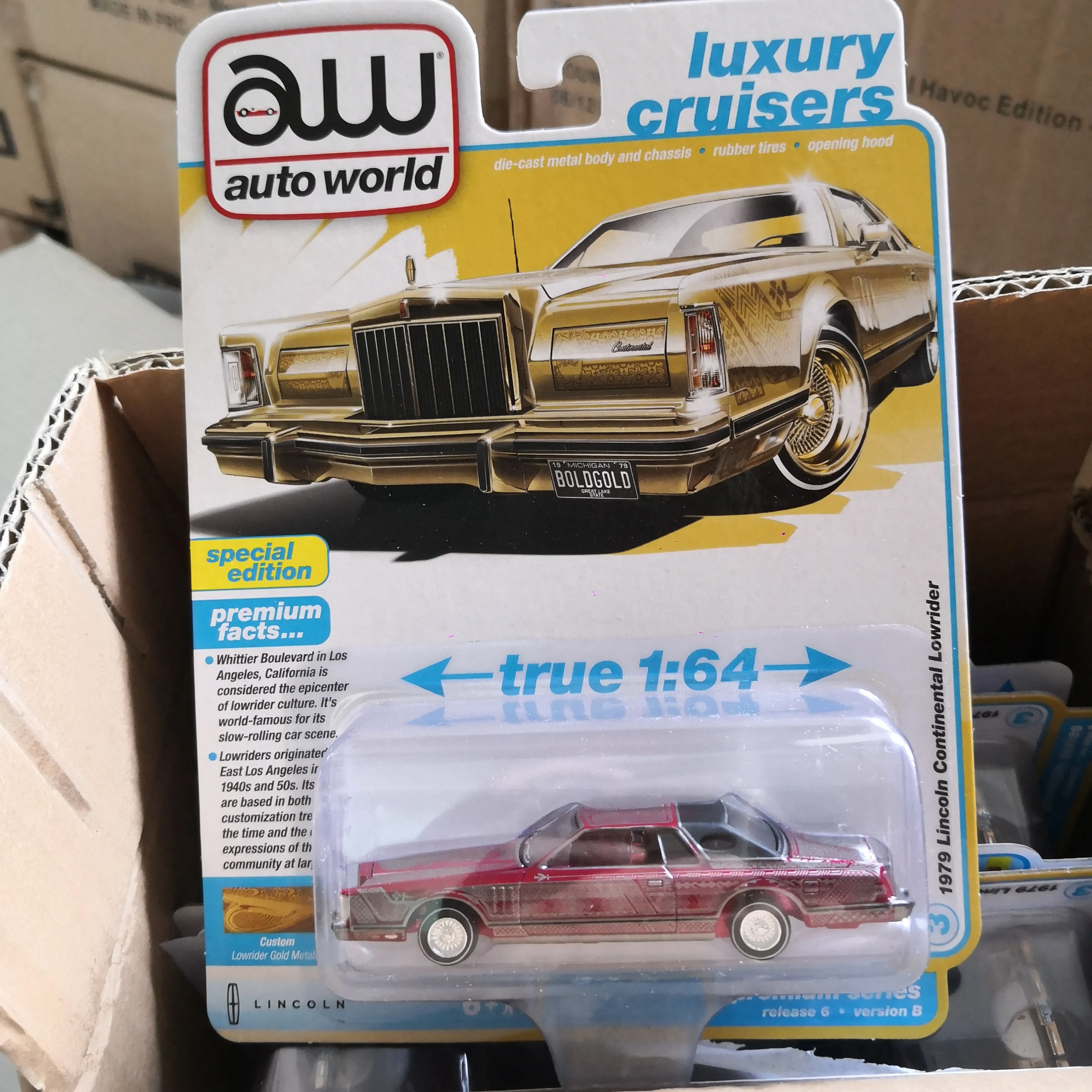 Miniature Lincoln Continental - Corbillard 1/43 - Yonezawa Toys - Diapét N°127-09281