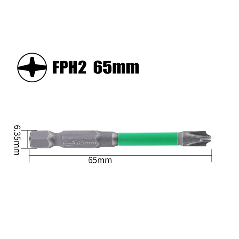 

65mm 110mm Magnetic Special Slotted Cross Screwdriver Bits FPH2 For Socket Switch, Circuit Breaker, Air Switch, Socket Panel