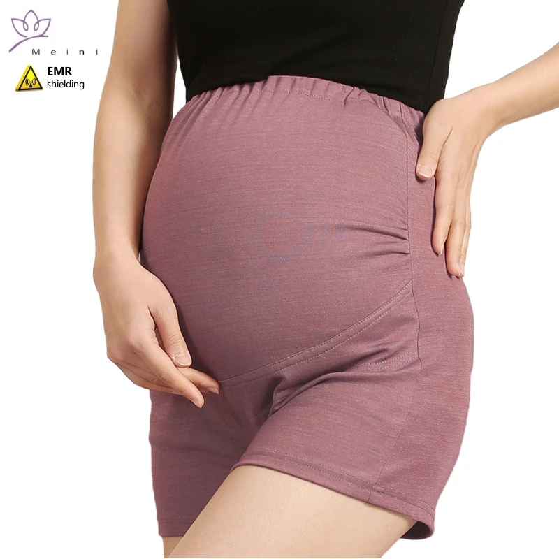 안티 전자기 방사선 100% 실버 섬유 속옷, EMF 차폐 임산부 복부 지지대 속옷