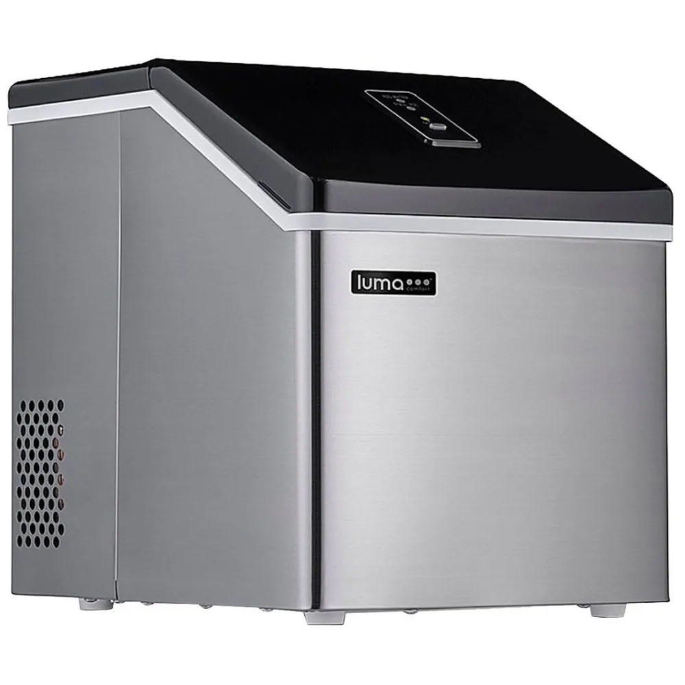 

Ice Machine, Factory Refurbished Countertop Clear Ice Maker - Stainless Steel
