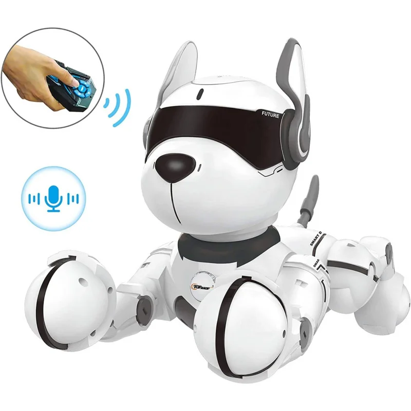 Intelligent Robot Dog- Interactive Smart Programmable Rechargeable with Remote Control, Voice and Touch Features 6