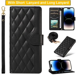 Leather Wallet Phone Case with Card Holder and Magnetic Closure - MOTO Edge 50 Pro 5G (Black)
