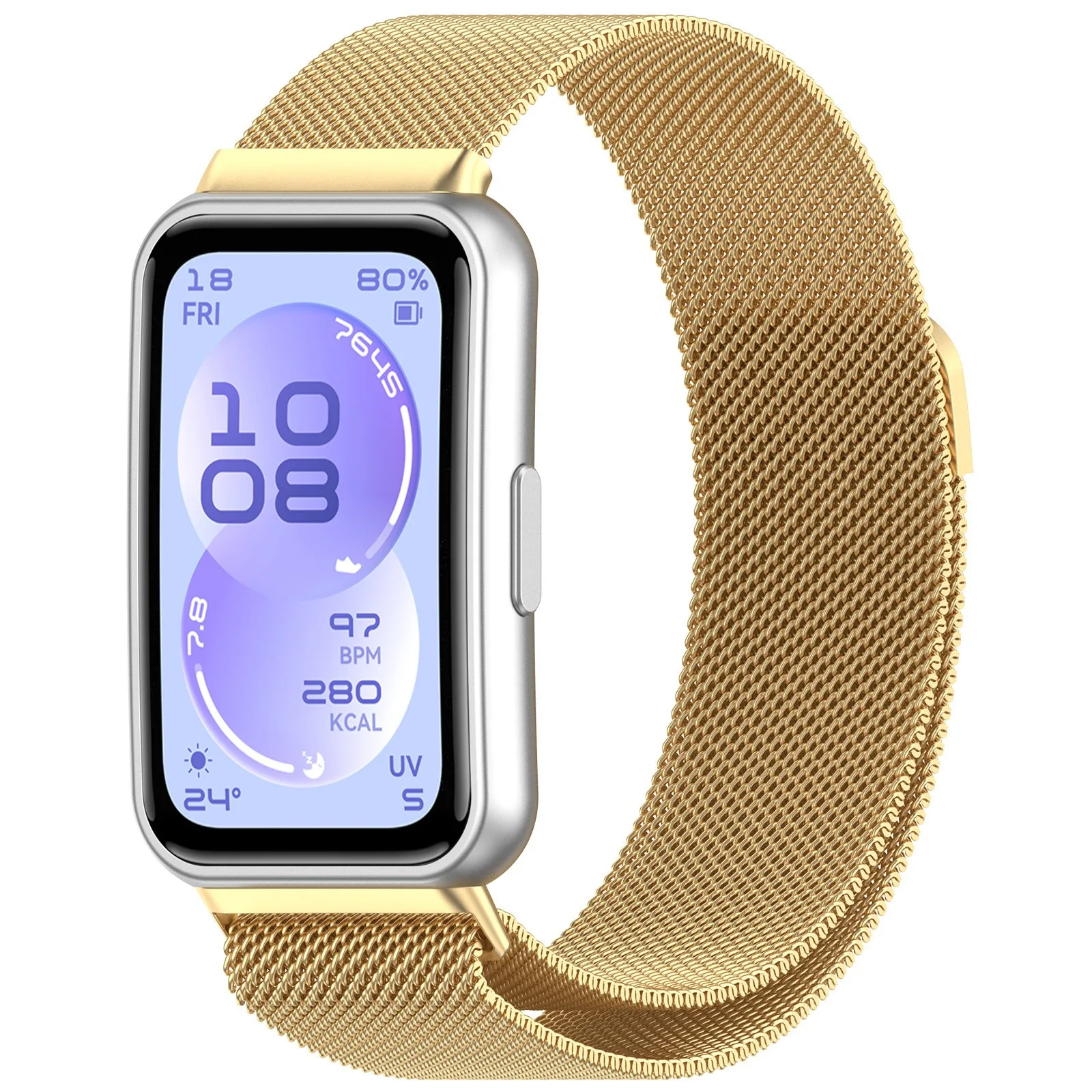 Premium Metal Strap - Smart Milanese Magnetic Replacement Watchband