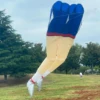 3D Inflatable Nylon Kite for Outdoor Flying The Beach Long Legged Funny Soft Kite Latawiec Cometas De Viento Pipa Professional 3