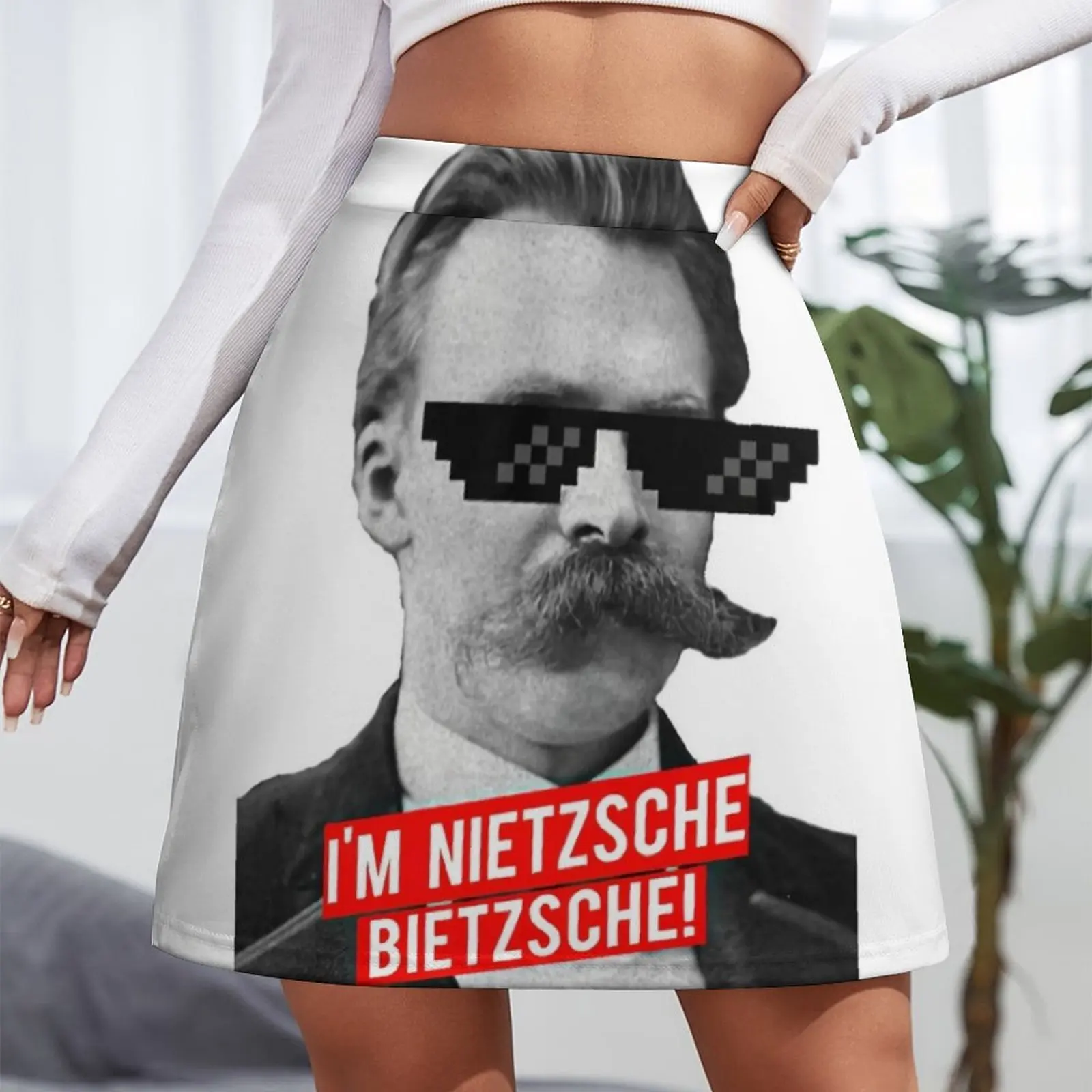 I'm Nietzsche Bietzsche Mini Skirt cute skirt Short skirts