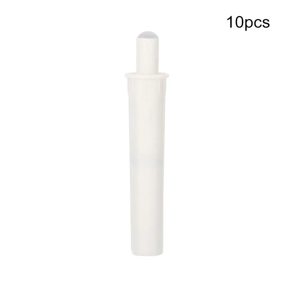 10PCS cupboard cabinet drawer closet door stopper quiet damper white