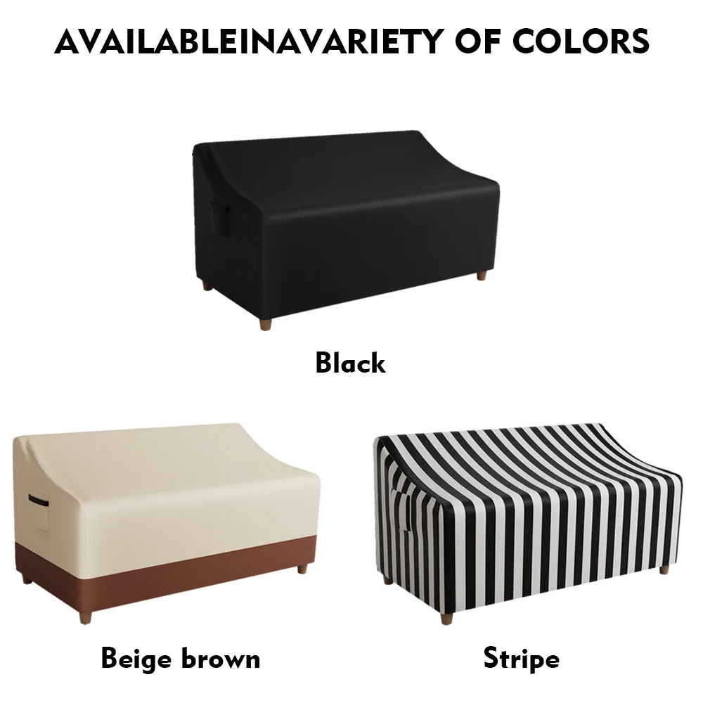 New 420D Outdoor sofa chair cover with handle Garden Waterproof Wind-Proof Anti-UV Against dust Rain Snow Protection Cover 4