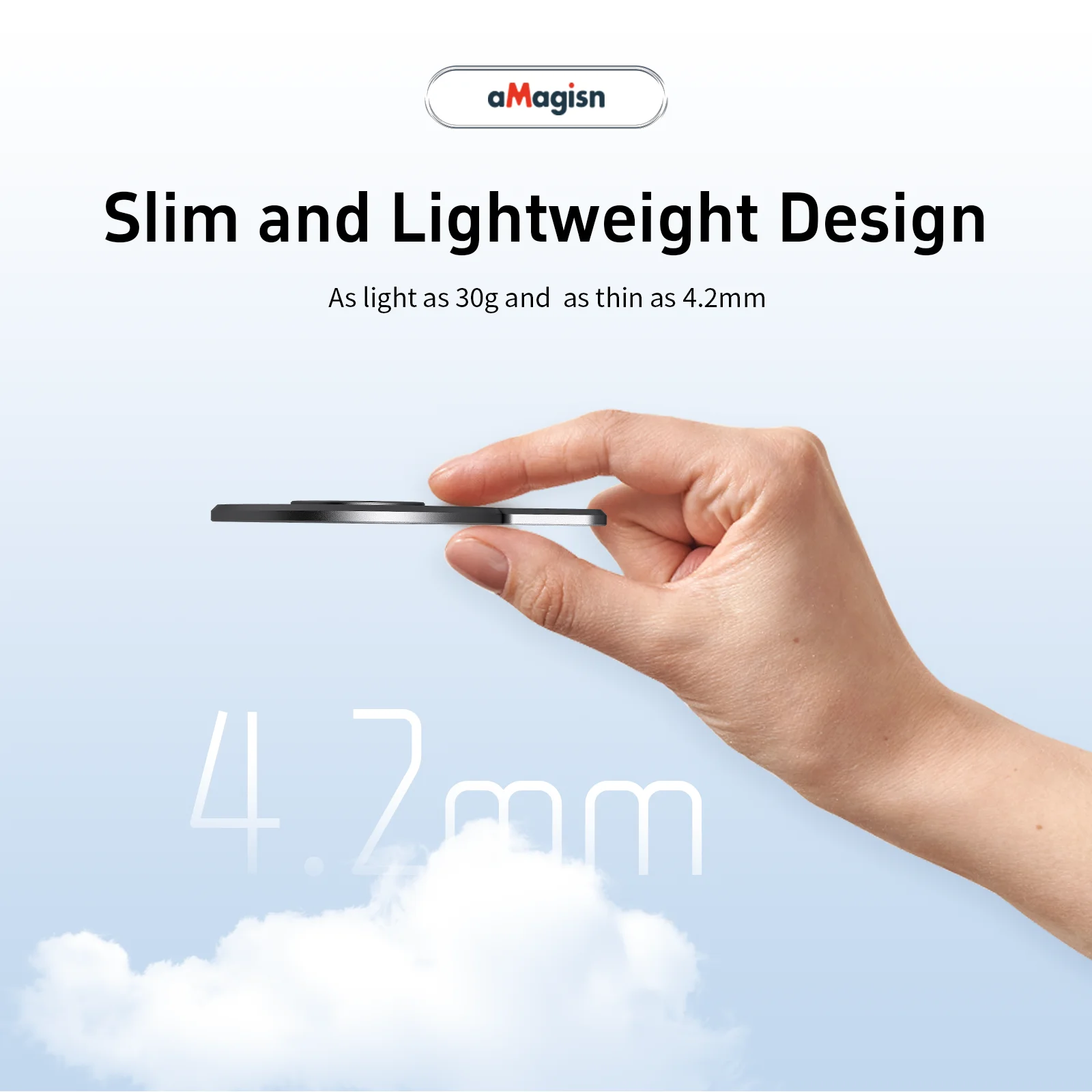 Insta360フローマグネティックアダプター、シートハンドスタビライザー